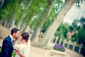 Fotografías boda en Madrid Jardines de Aranjuez