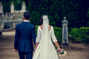 Fotografías boda en Madrid Jardines de Aranjuez